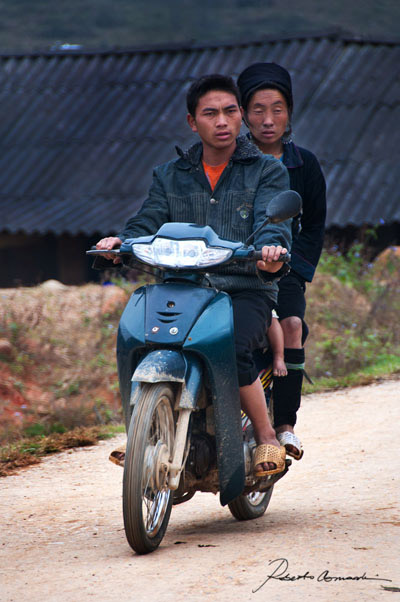 Come quasi tutti i vietnamiti, mi sono spostato così