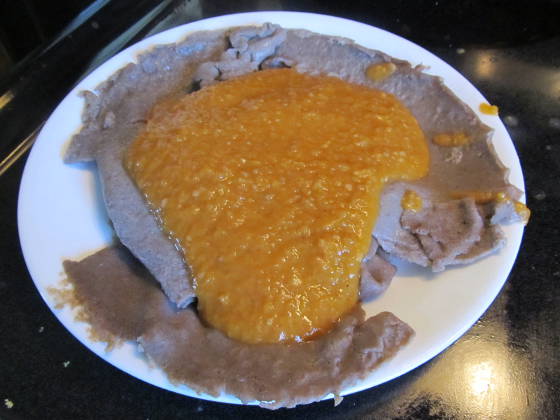 Injera e shiro