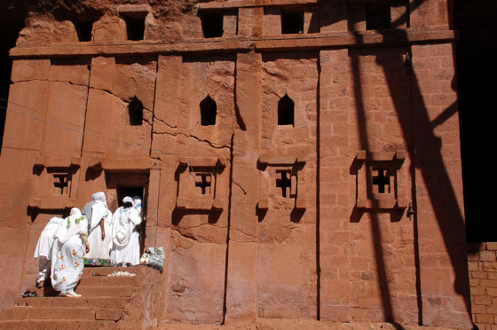 Sacerdoti a Lalibela